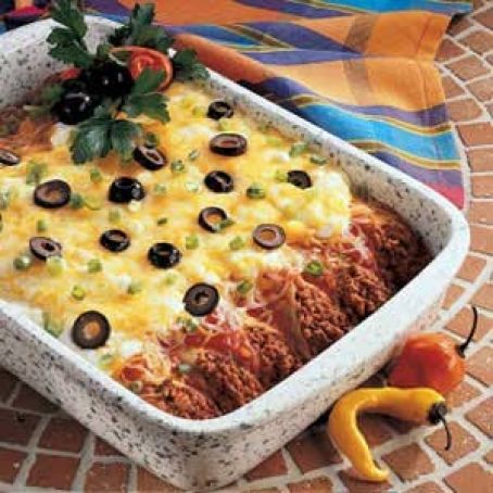 Mexican Manicotti