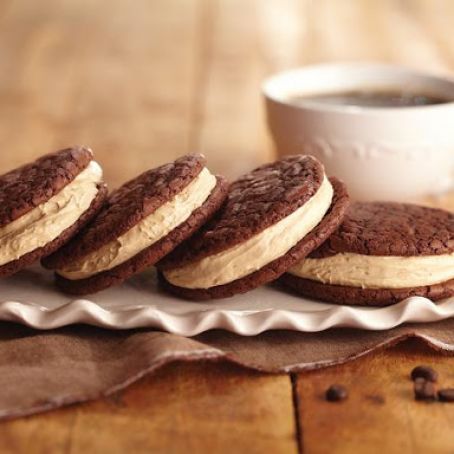 Cafe Latte Whoopie Pies