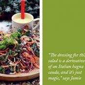 Delicious winter salad