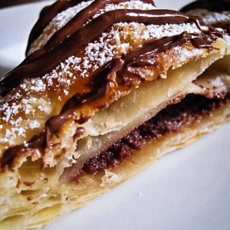 Nutella Cream Cheese Turnovers