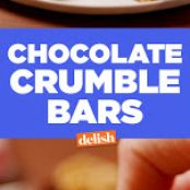 Chocolate Crumble Bars