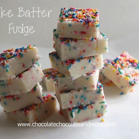 Cake Batter Fudge