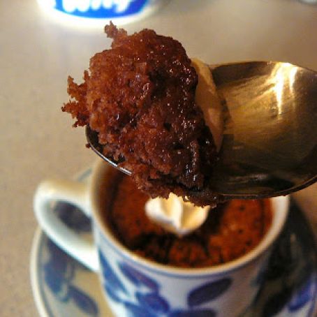 3-2-1 Microwave Mug Cake