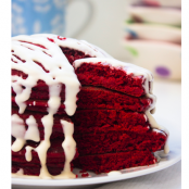 Red Velvet Pancakes