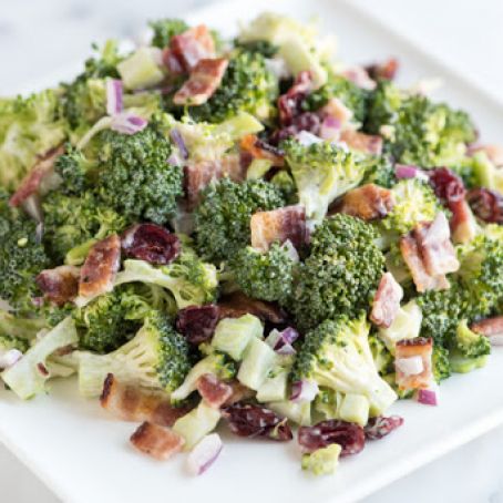Broccoli Salad Recipe with Bacon