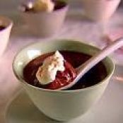 Espresso Chocolate Mousse with Orange Mascarpone Whipped Cream