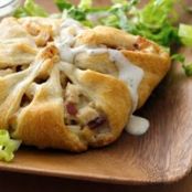 Caesar Chicken Salad Squares