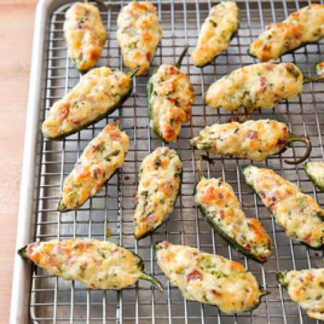 Baked Jalepano Poppers