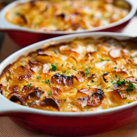 BEEF MARSALA AND SCALLOPED POTATO CASSEROLE