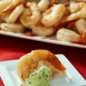 Citrus-Steamed Shrimp with Orange-Tarragon Aioli