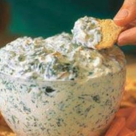Secretly Healthy Spinach Dip aka Lindsey’s Spinach Dip