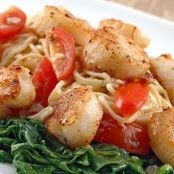 Scallops with Pasta