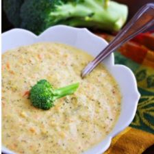 Creamy Broccoli Cheddar Soup