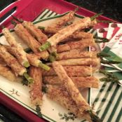 Phyllo Wrapped Asparagus - Paula Deen