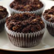 Chocolate Caramel Crunch Cupcakes