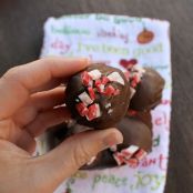 Peppermint Oreo Cookie Balls