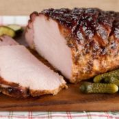 Peameal Bacon Roast with Balsamic and Honey Glaze