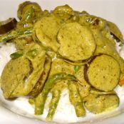 Spicy Eggplant and Green Bean Curry