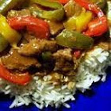 Slow Cooker Pepper Steak