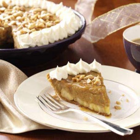 Bananas Foster Pie