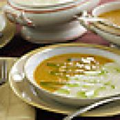 Roasted Butternut Squash Soup and Roasted Parsnip Soup