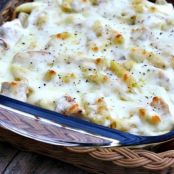 Chicken Alfredo Casserole