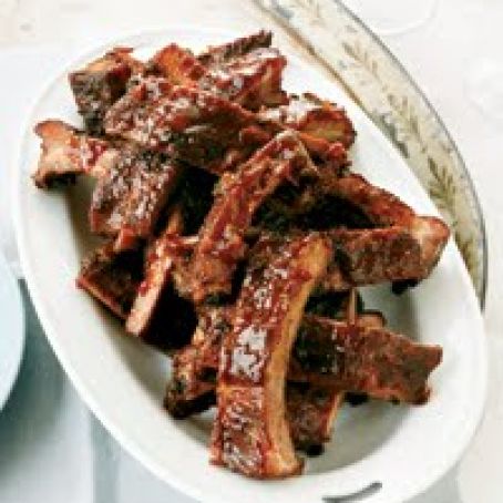 Spicy and Sticky Baby Back Ribs