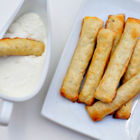 Chocolate Pie Sticks (a use for leftover pie dough)