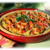 Cilantro Pesto Pizza