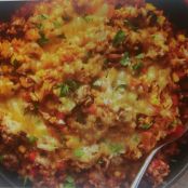 Tex-Mex Beef & Rice Skillet
