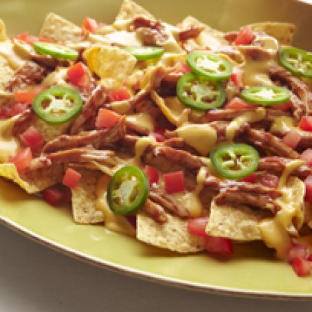 Appetizers (Barbecue Chicken Nachos)