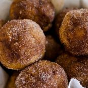 Baked Pumpkin Spice Donut Holes