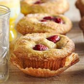 Sour Cream-Raspberry Muffins