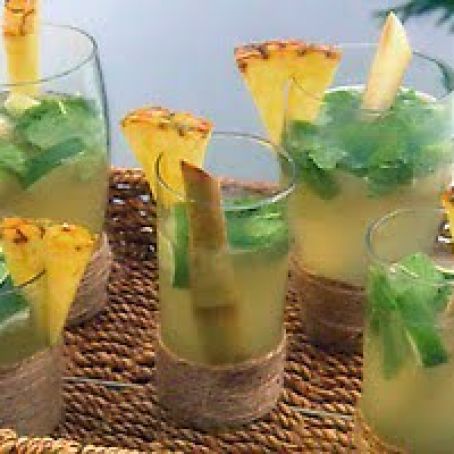 Pineapple Mojitos