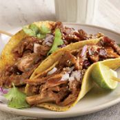 Beer-Braised Turkey Tacos
