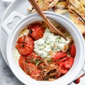 Rosemary Flatbread with Goat Cheese
