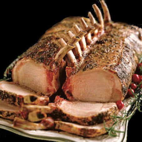 Rack of Pork w/ Morel Mushroom Sauce