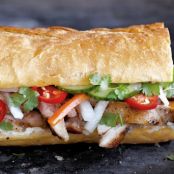 Hanoi Grilled Chicken Banh Mi