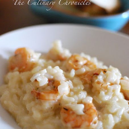 Grilled Shrimp Risotto