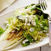 Grilled Romaine Salad with Blue Cheese