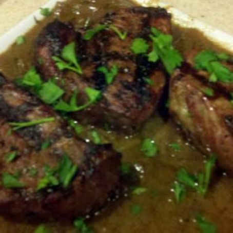 Olive Garden's Beef Filets in Balsamic Sauce