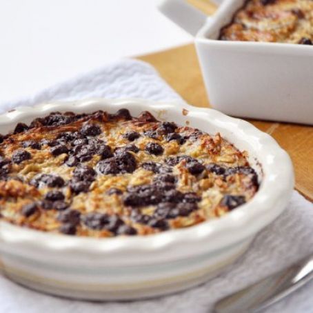 oatmeal - Banana bread baked oatmeal