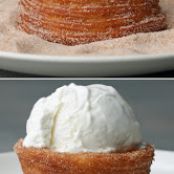 Ice Cream Churro Bowls