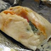 TAMALES DE CALABAZA CON CAMARONES