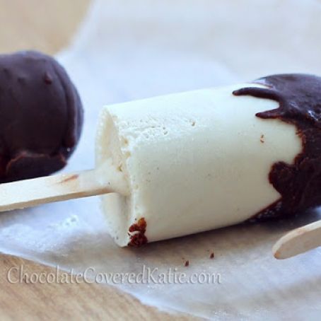 Chocolate Peppermint Pudding Pops