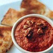 Roasted Red Pepper and Walnut Dip