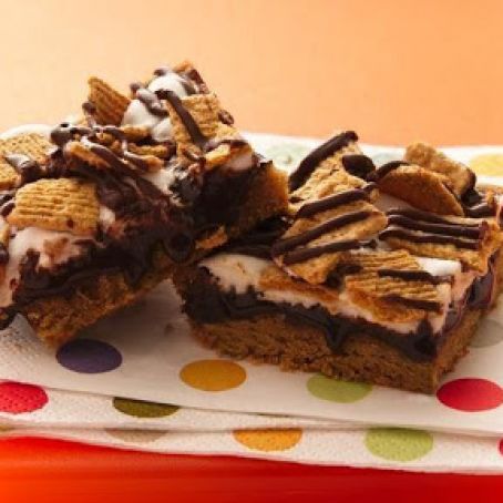 S’mores Peanut Butter Bars