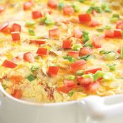 Crustless Bacon & Cheese Quiche