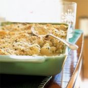 Creamed Cauliflower with Herbed Crumb Topping (CL)