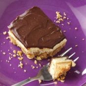 Chocolate-Peanut Cheesecake Bars